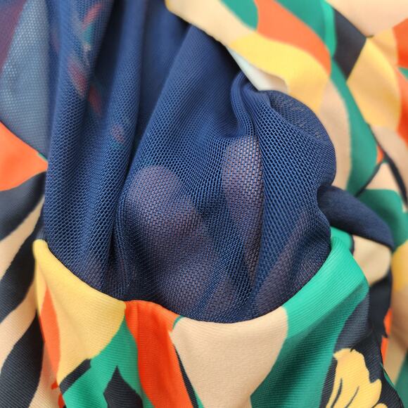 Nicole Miller One-Piece Swimsuit – Split-Front Skirt Overlay - Picture 7 of 11